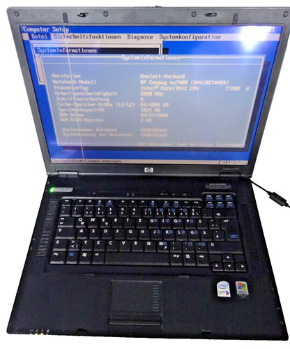 Notebook compaq nx7400 - hp, *